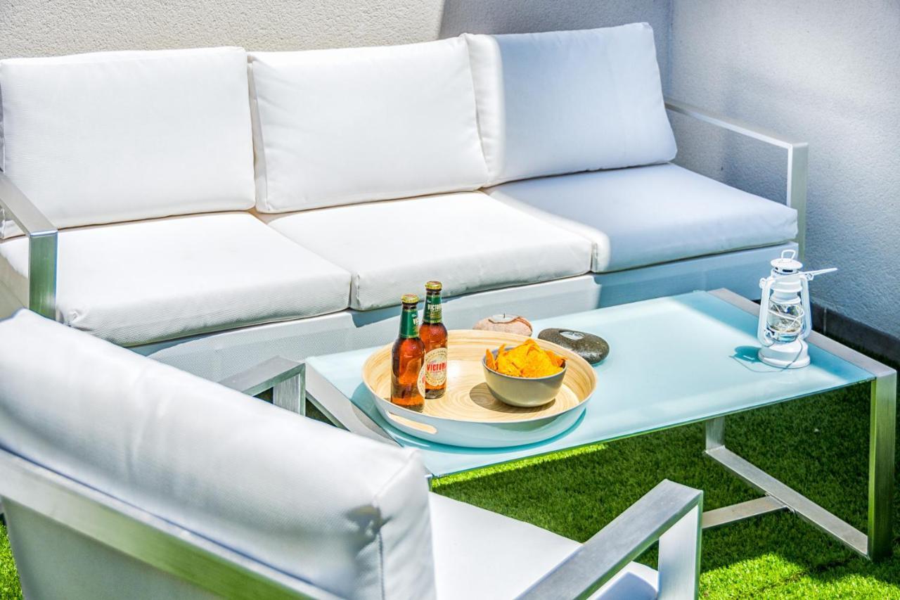 דירות מאלגה Atico Con Terraza Ac 1Hab En El Centro Y Piscina Comunitaria מראה חיצוני תמונה