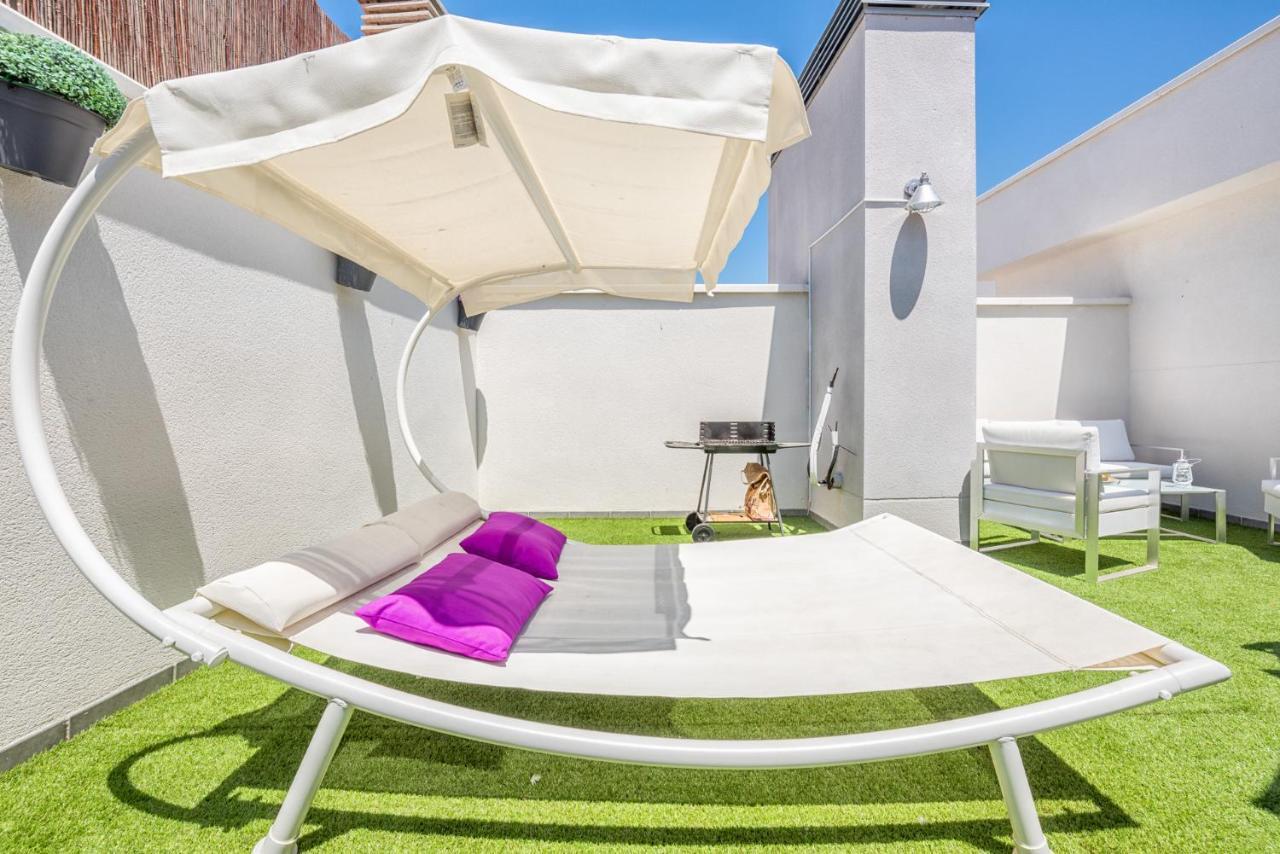 דירות מאלגה Atico Con Terraza Ac 1Hab En El Centro Y Piscina Comunitaria מראה חיצוני תמונה